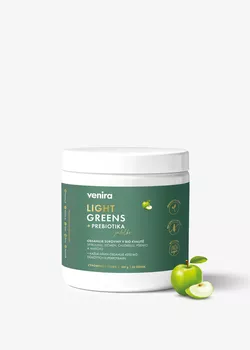 VENIRA light greens + prebiotika, jablko, 168 g