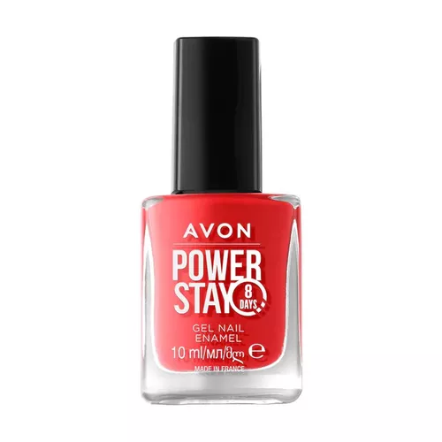 AVON Lak na nehty Power Stay DESIGNER RED