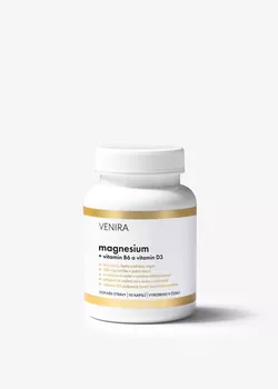 VENIRA magnesium s vitaminem B6 a vitaminem D