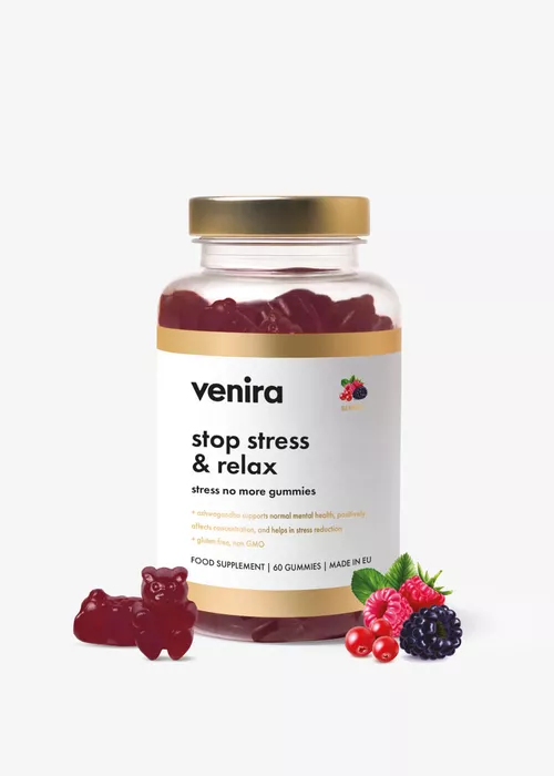 VENIRA stop stress & relax - stress no more gummies